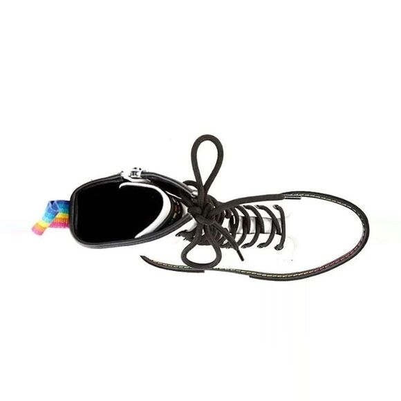 NEW IN BOX KURT GEIGER LONDON BIRDIE LACE UP BOOTS SZ 8.5 WMNS - Picture 3 of 4